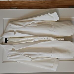 Zenana White Blazer Large